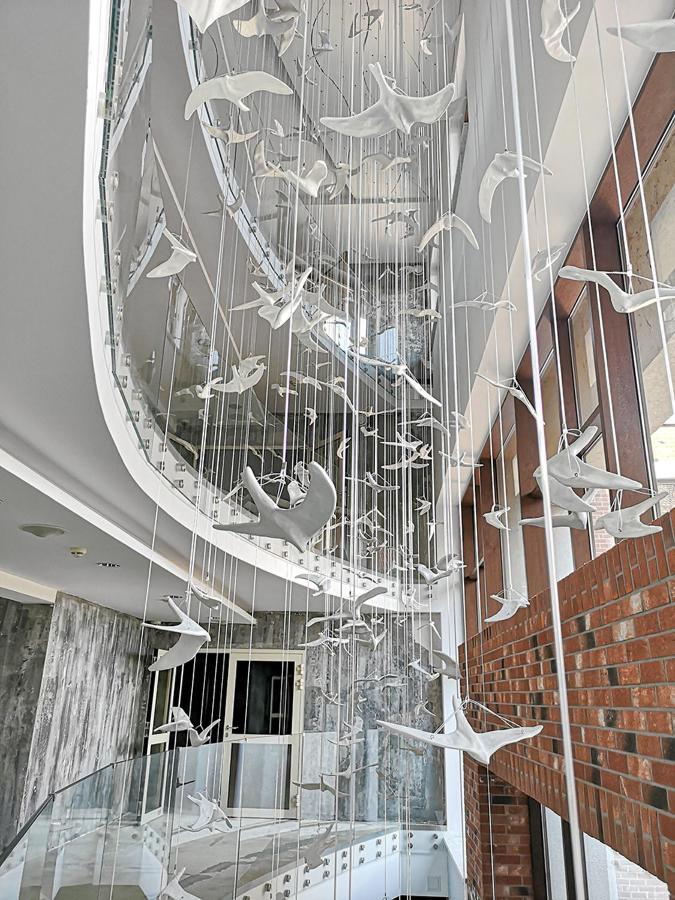 Willa Port โอสโตรดา ภายนอก รูปภาพ The staircase