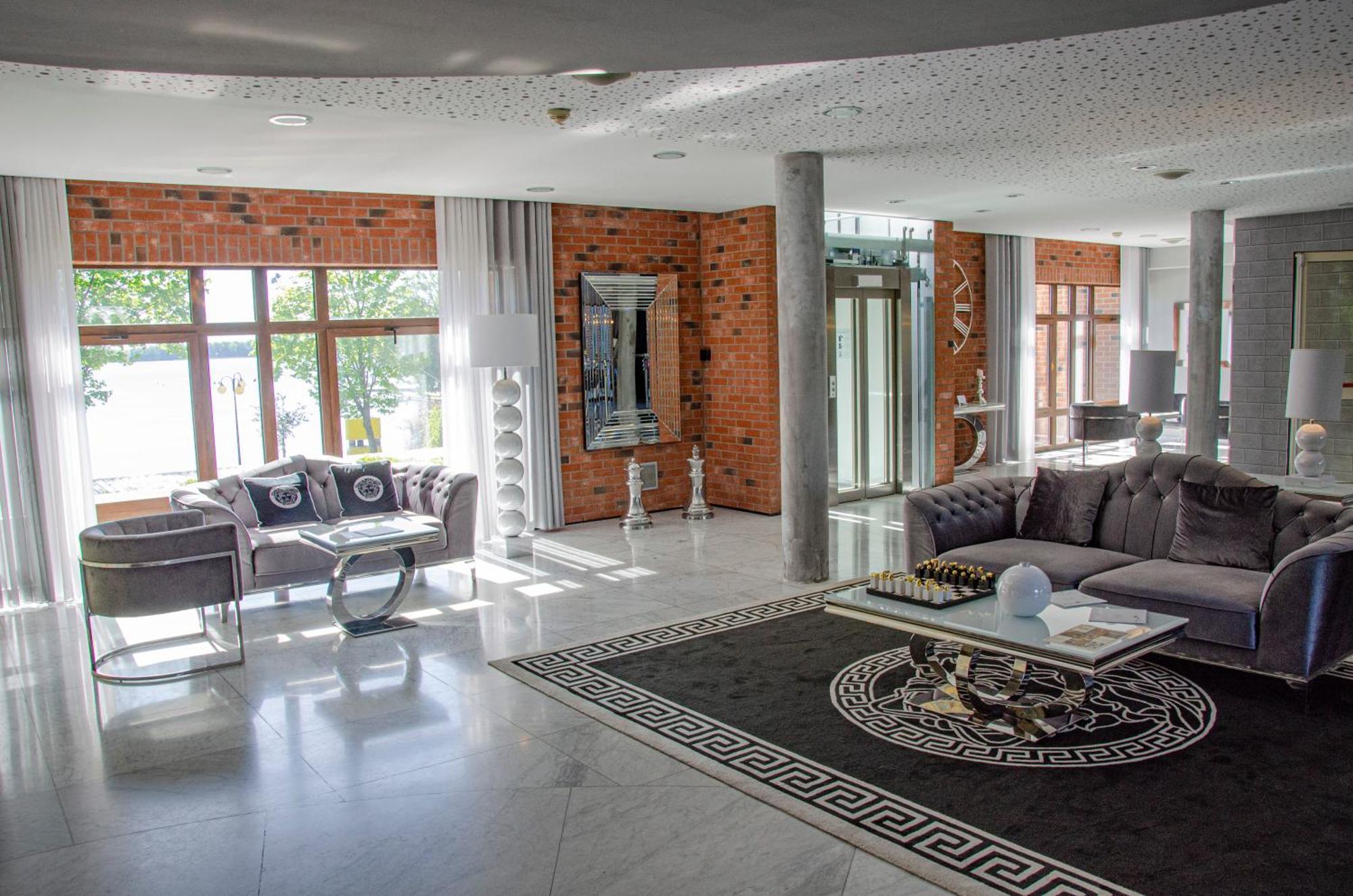 Willa Port โอสโตรดา ภายนอก รูปภาพ Interior of the hotel